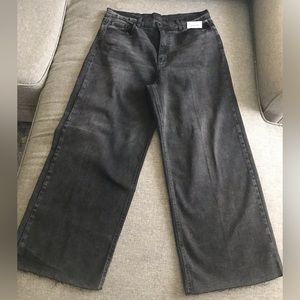 Womens size 13 Cello cropped grey/black denim